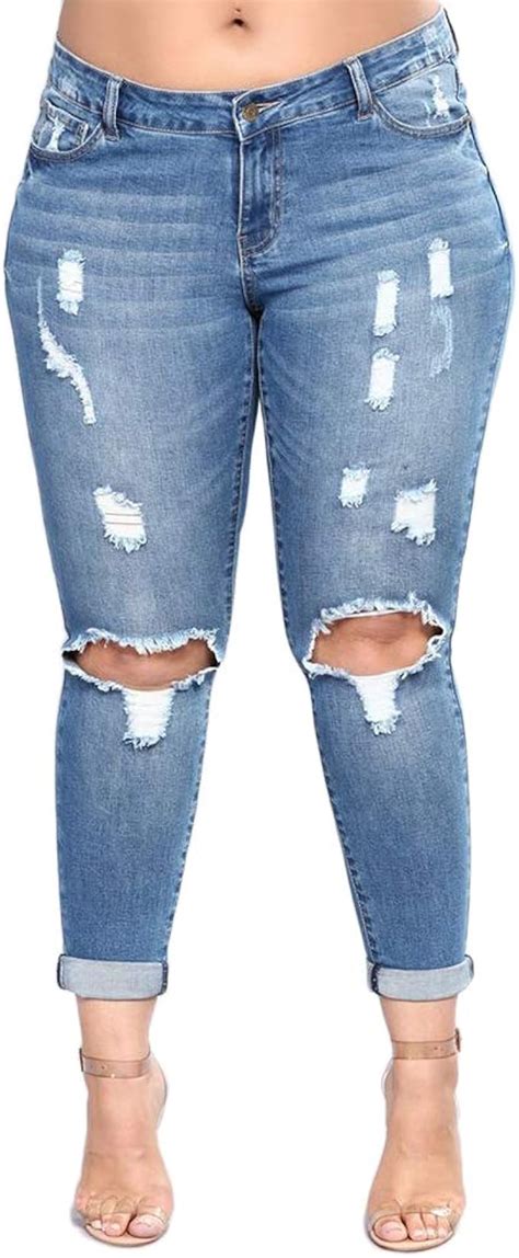 Amazon.fr : Jeans Troué